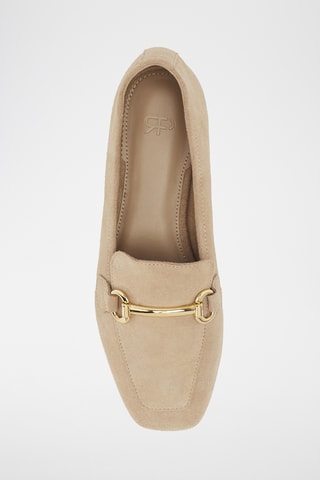 Ballerines en nubuck - Beige