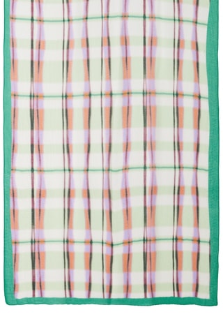 Echarpe tie and dye - Vert émeraude et vert d’eau