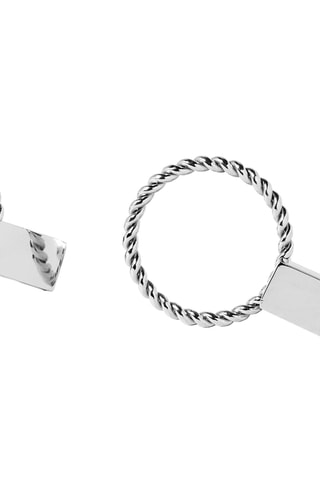 Boucles d’oreilles - Argenté