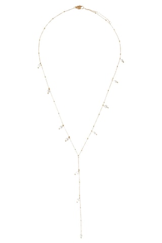 Collier - Doré et blanc