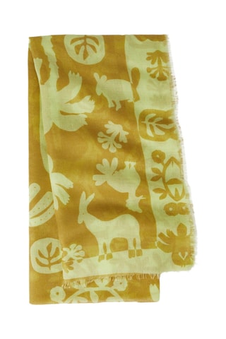 Echarpe - Moutarde et jaune