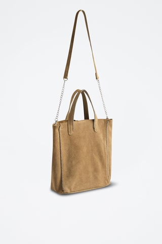 Cabas en nubuck - Beige