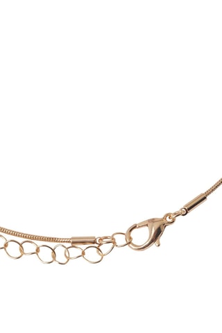 Collier - Doré et blanc