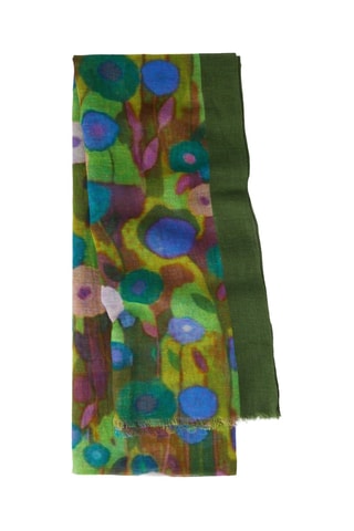 Foulard en lin - Vert
