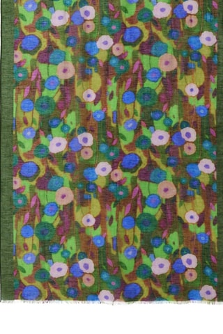 Foulard en lin - Vert