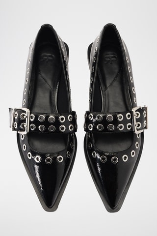 Babies vernis - Noir