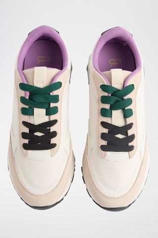 Baskets - Blanc et beige