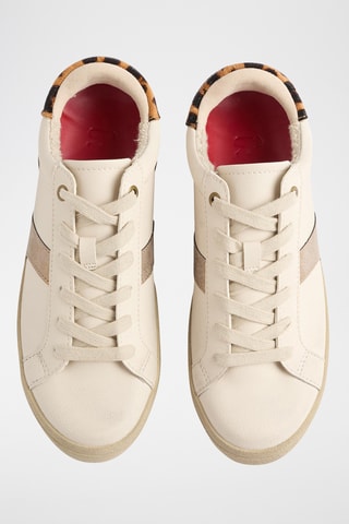 Baskets en cuir - Doré