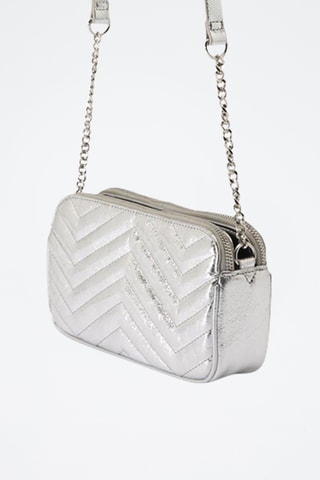 Sac bandoulière - Argenté