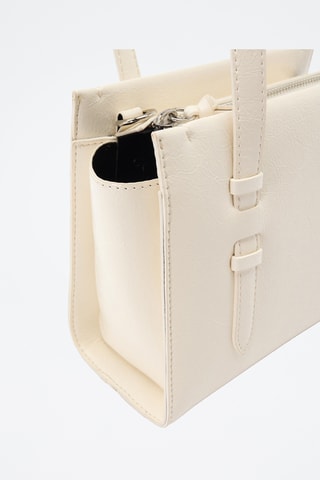 Sac porté épaule - Ecru