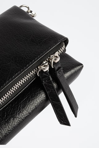 Sac bandoulière pliable - Noir