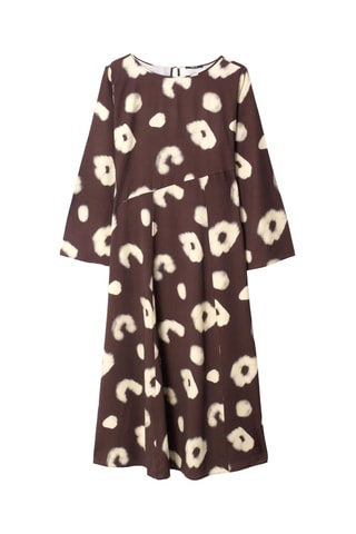 Robe patineuse - Marron