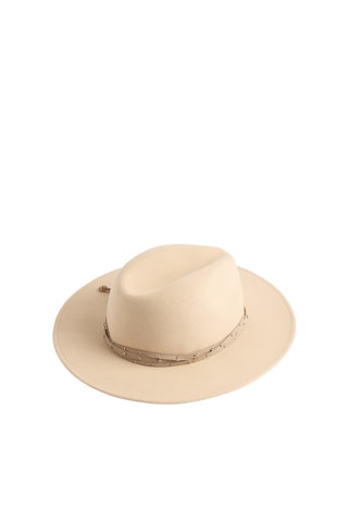 Fedora in lana - Beige