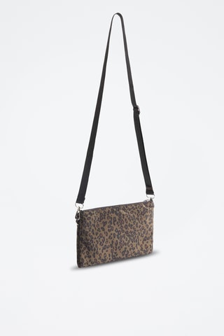 Sac bandoulière - Marron et noir