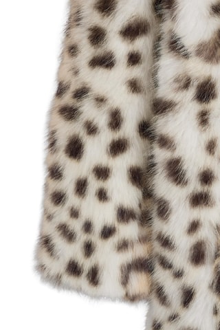 Manteau - Beige et marron foncé