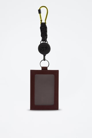 Porte-étiquette - Noir et marron