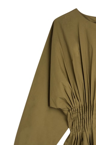 Robe patineuse - Vert olive