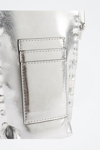 Sac bandoulière - Argenté