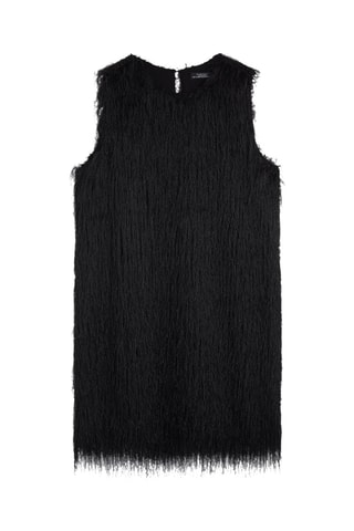 Abito taglio dritto - Nero