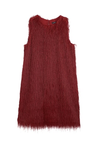 Abito taglio dritto - Rosso