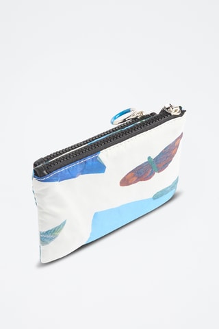 Pochette - Marron et blanc