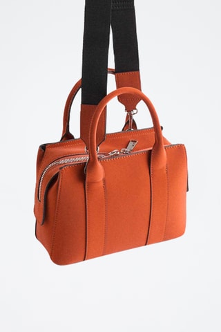 Sac à main - Orange et noir