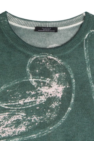 Pull - Kaki et écru