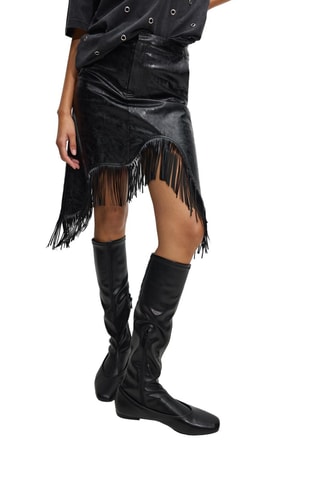 Gonna a trapezio - Nero