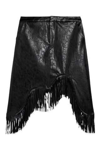 Gonna a trapezio - Nero