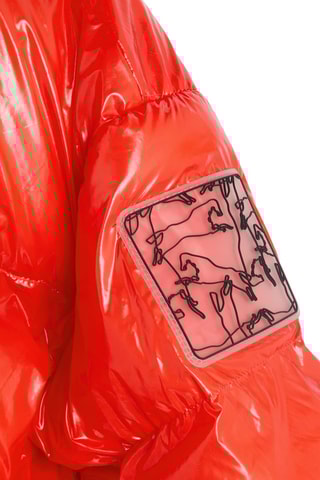 Doudoune à capuche - Rouge