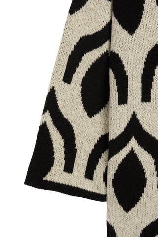 Gilet long - Noir et blanc