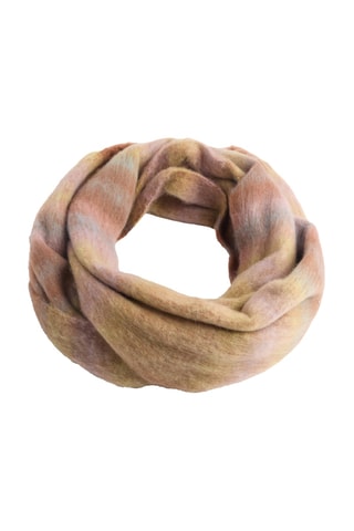 Echarpe - Marron clair et ciel