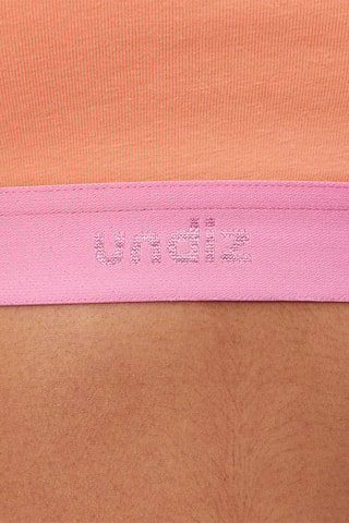 Brassière Teenagiz en coton biologique - Pêche - Undiz