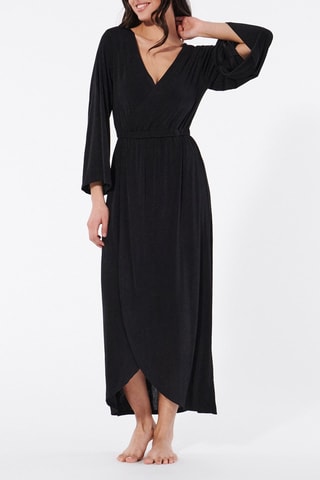 Robe portefeuille Maldiviz - Noir - Undiz