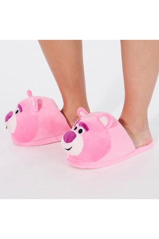 Pantoufles à oreilles Lotso Toy Story 3 Disney Lotsoliz - Rose - Undiz