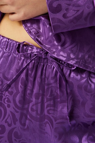 Pantalon wide legs Coeurdetailliz - Violet