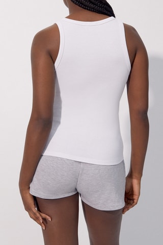 Débardeur Tanktiz en coton biologique - Blanc