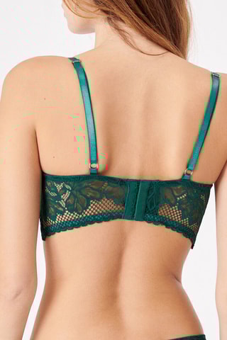 Soutien-gorge push-up Brooksiz - Vert sapin - Undiz