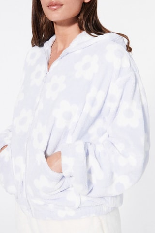 Veste Furlaliz - Mauve et blanc