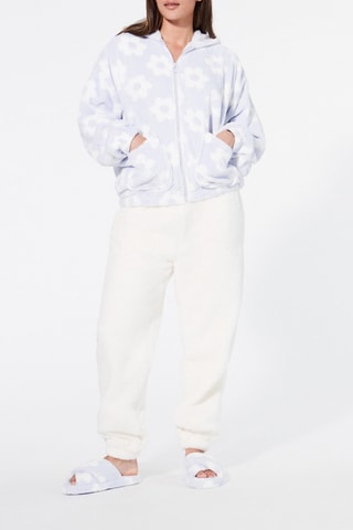 Veste Furlaliz - Mauve et blanc