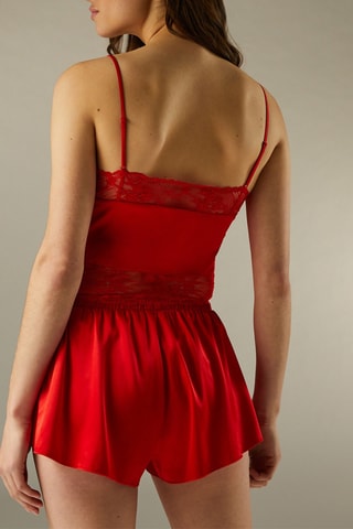 Crop top Angeliquiz - Rouge