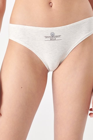 2 culottes Bottliz Divibeliz Vert et écru chiné