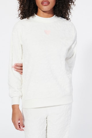Sweat Fluffysiz - Ecru