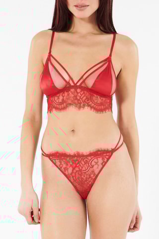 Soutien-gorge Chenonciz - Rouge