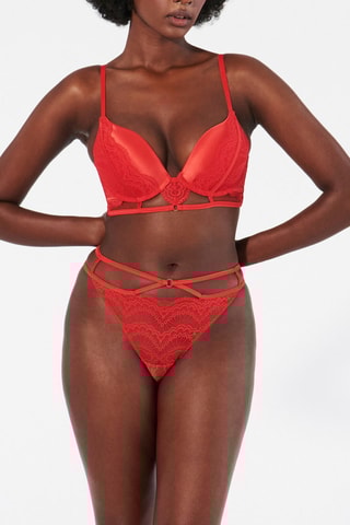 Soutien-gorge push-up Valentinaiz - Orange