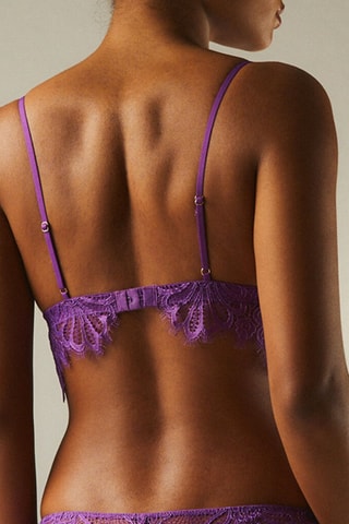 Soutien-gorge Alafoliz Satiniz -  Violet