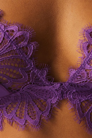 Soutien-gorge Alafoliz Satiniz -  Violet