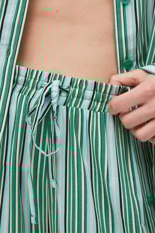 Pantalon palazzo taille haute Eugeniz - Vert