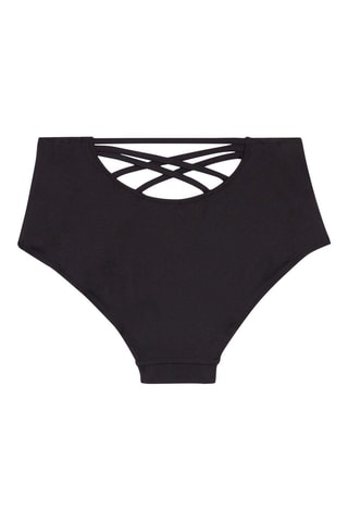 Bas de maillot taille haute Highslipiz - Noir - Undiz