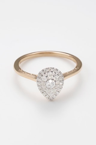 Ring Fusion Geelgoud en Diamanten